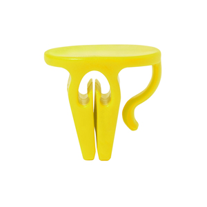 Clip portabicchiere TUSCA MKT20633 - Giallo