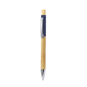 Penna personalizzata in bamboo RENOL MKT20648 - Blu Navy