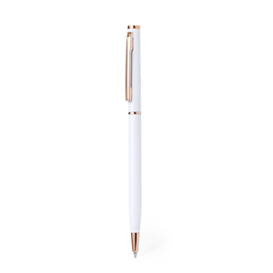 Elegante penna personalizzata NORIL MKT20660 - Bianco