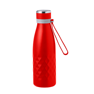 Borraccia termica personalizzata in acciaio inox da 550 ml HEXOR MKT20712 - Rosso