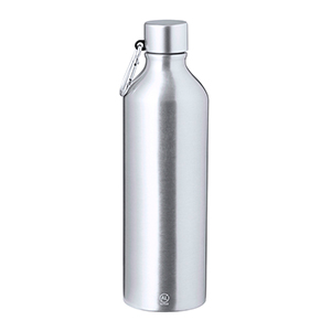 Borraccia ecologica personalizzata in alluminio riciclato da 800 ml WINEX MKT20717 - Platino