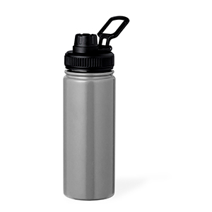 Borraccia termica personalizzata in acciaio inox da 550 ml CORVAC MKT20719 - Grigio