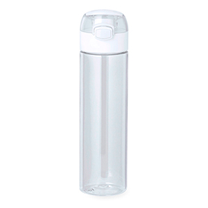 Borraccia sportiva personalizzata in Tritan da 650 ml TANELY MKT20725 - Bianco