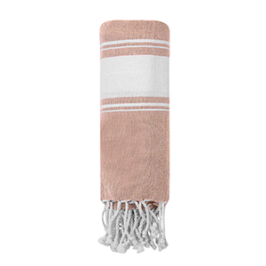 Telo hammam personalizzato in cotone e poliestere 180 gr/m2 BOTARI MKT20751 - Naturale