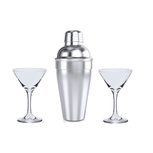 Set da cocktail personalizzabile CEFIRO MKT20801 - Platino