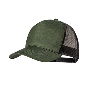 Cappello rap personalizzato in rpet PAMPER MKT20825 - Verde