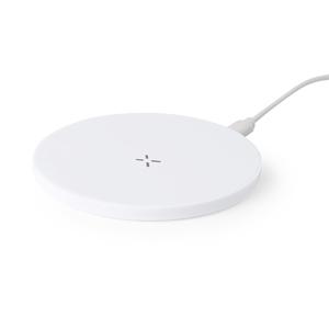 Caricabatterie wireless personalizzato KAMBEL RCS MKT20851 - Bianco