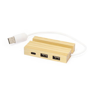 Hub USB personalizzabile CIRZO MKT20879 - Neutro