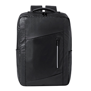 Zaino porta laptop personalizzato in similpelle per pc max 15" e tablet NEXERA MKT20887 - Nero