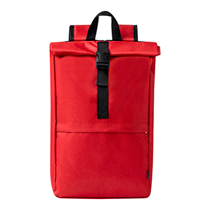 Zaino da viaggio rolltop in rpet VAEGA MKT20889 - Rosso