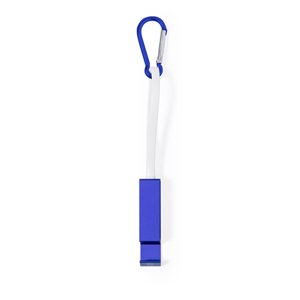 Cavetto con micro USB, tipo C e lightning e accessorio supporto PEK MKT21043 - Blu