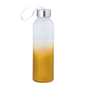 Borraccia in vetro personalizzata da 500 ml NORTALIK MKT21101 - Giallo