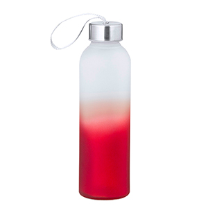 Borraccia in vetro personalizzata da 500 ml NORTALIK MKT21101 - Rosso