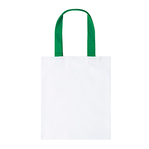 Shopper personalizzata in tela 230 gr/m2 cm 34x40 KRINIX MKT21132 - Verde