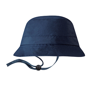 Cappello personalizzato in microfibra pieghevole HETOSON MKT21165 - Blu Navy