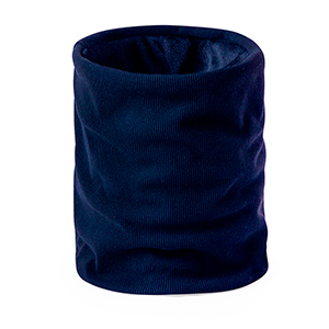 Scaldacollo personalizzato foderato in micropile REHONY MKT21167 - Blu Navy