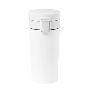 Bicchiere termico personalizzato in acciaio da 380 ml JORLENS MKT21172 - Bianco