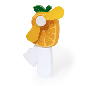 Divertente gadget ventilatore, con forme di frutta, MANHATTAN MKT21174 - Arancio