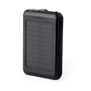 Power bank a energia solare wireless personalizzato HARYIN MKT21195 - Nero