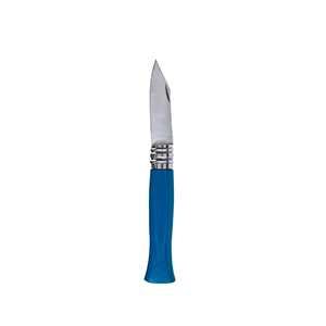 Coltello personalizzato con chiusura di sicurezza e manico in legno XIFLON MKT21228 - Blu