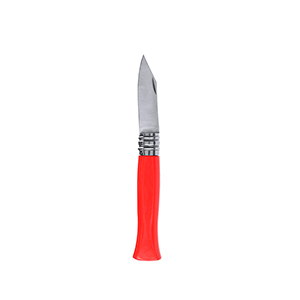 Coltello personalizzato con chiusura di sicurezza e manico in legno XIFLON MKT21228 - Rosso