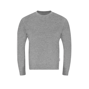 Felpa ecologica girocollo personalizzata SKELTON MKT21297 - Grigio