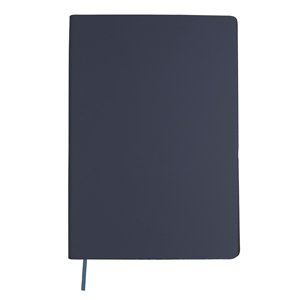 Quaderno riciclato personalizzabileLAZOX MKT21312 - Blu Navy