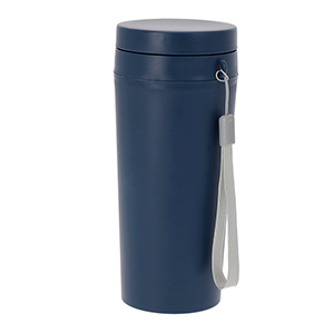 Thermos personalizzato in plastica riciclatao da 320 ml REDAR MKT21337 - Blu Navy