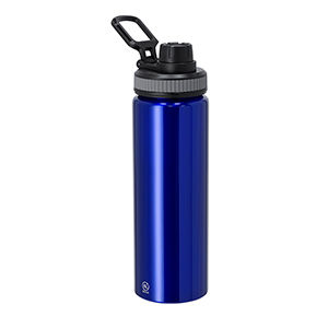 Borraccia sportiva personalizzata in alluminio riciclato da 800 ml FOULER MKT21340 - Blu