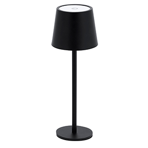 Lampada la tavolo personalizzata con 48 led e intensità della luce regolabile TANIK MKT21362 - Nero