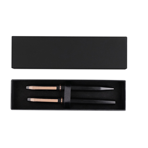 Set da regalo con penna e roller MOBEX MKT21377 - Nero