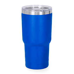 Bicchiere termico personalizzato in acciaio da 530 ml HAFTAL MKT21400 - Blu