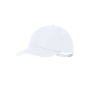 Cappellino baseball personalizzabile ORBAN, con protezione UPF50  MKT21436 - Bianco