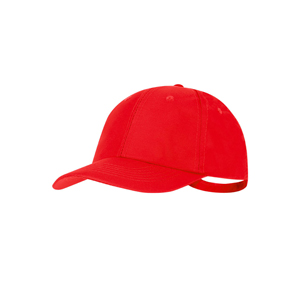 Cappellino baseball personalizzabile ORBAN, con protezione UPF50  MKT21436 - Rosso