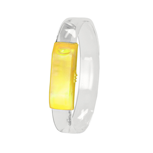 Braccialetto luminoso con 1 led DAUSER MKT21532 - Giallo