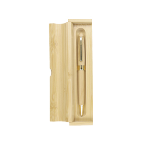 Penna pubblicitaria in bamboo HOLAN MKT21598 - Naturale