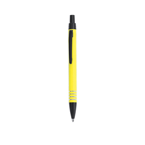 Penna personalizzata BLEAN, in alluminio riciclato MKT21609 - Giallo