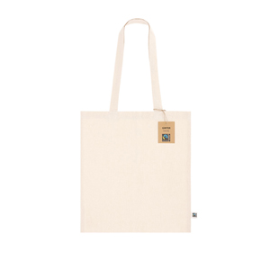 Shopper promozionale in cotone GINTER FAIRTRADE MKT21613 - Naturale