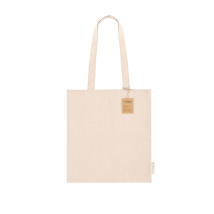 Shopper in cotone riciclato personalizzate FINTAR MKT21618 - Naturale