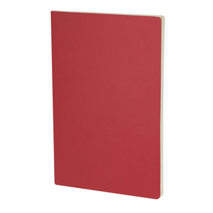 Quaderno riciclato personalizzato QETON MKT21654 - Rosso