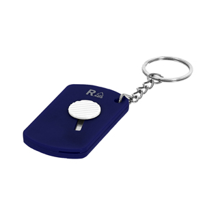 Portachiavi personalizzabile con cutter DARSON MKT21676 - Blu