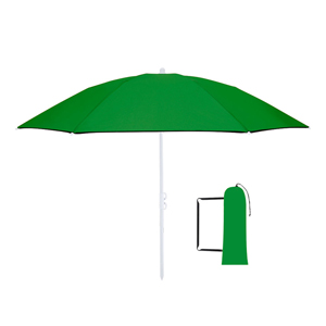 Ombrellone da spiaggia personalizzato, pieghevole MISARYA MKT21677 - Verde