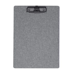 Porta blocco con pinza personalizzato GERMIND MKT21701 - Grigio