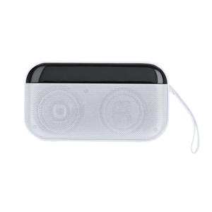 Altoparlante stereo bluetooth personalizzato NUSBON RCS MKT21766 - Bianco