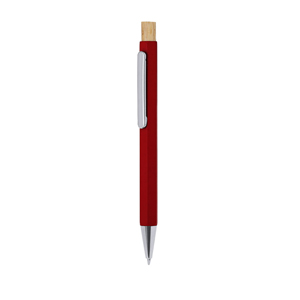 Penna personalizzabile NEGLYR, in alluminio riciclato  MKT21788 - Rosso