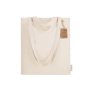 Shopper personalizzato in cotone riciclato KAMUY MKT21803 - Naturale