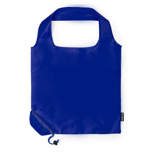 Shopper pieghevole personalizzate BRALAM MKT21827 - Blu