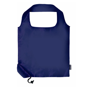 Shopper pieghevole personalizzate BRALAM MKT21827 - Blu Navy