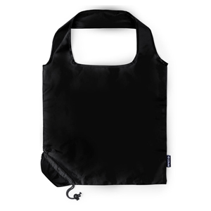 Shopper pieghevole personalizzate BRALAM MKT21827 - Nero