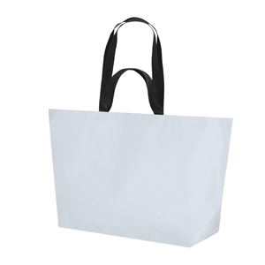 Ampia borsa riutilizzabile personalizzata in pp-woven TORVIK MKT21867 - Bianco